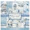 Stamperia Blue Land Double-Sided Paper Pad, 12" x 12"